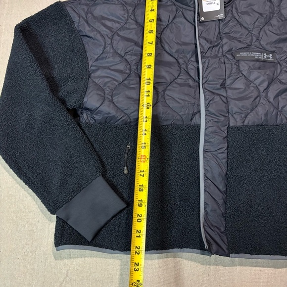 NWT Under Armour Jacket Women's Small New Mission Insulate Sherpa Sample 1372662 - Picture 3 of 7